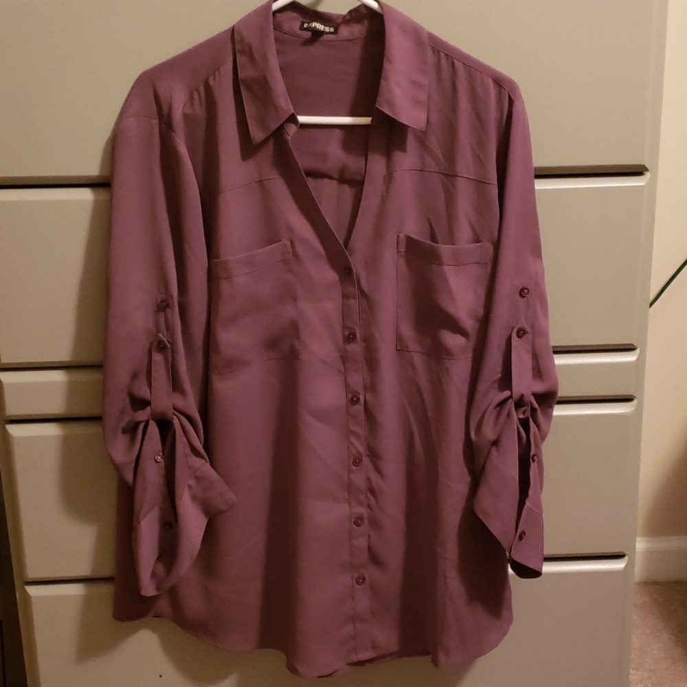 Express polyester blouse XL